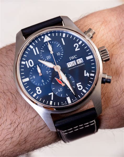 iwc pilot chronograph 41 lug to lug|iwc pilot watch chronograph.